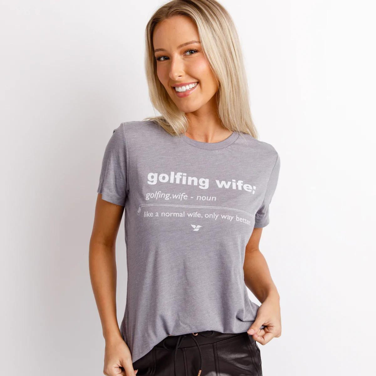 Golfing Wife Tee - Fairway Fittings