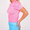 Jordan's Collarless Short Sleeve - Neon Pink Ghost Camo - Fairway Fittings