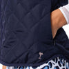 Navy & White Reversible Wind Vest - Fairway Fittings