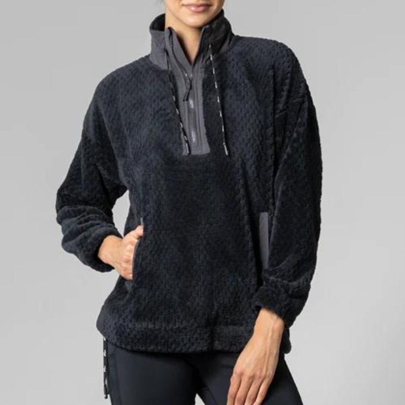 Neo Half Zip Pullover - Black - Fairway Fittings