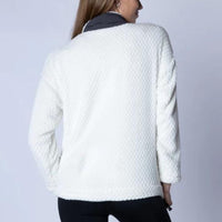 Neo Half Zip Pullover - White - Fairway Fittings