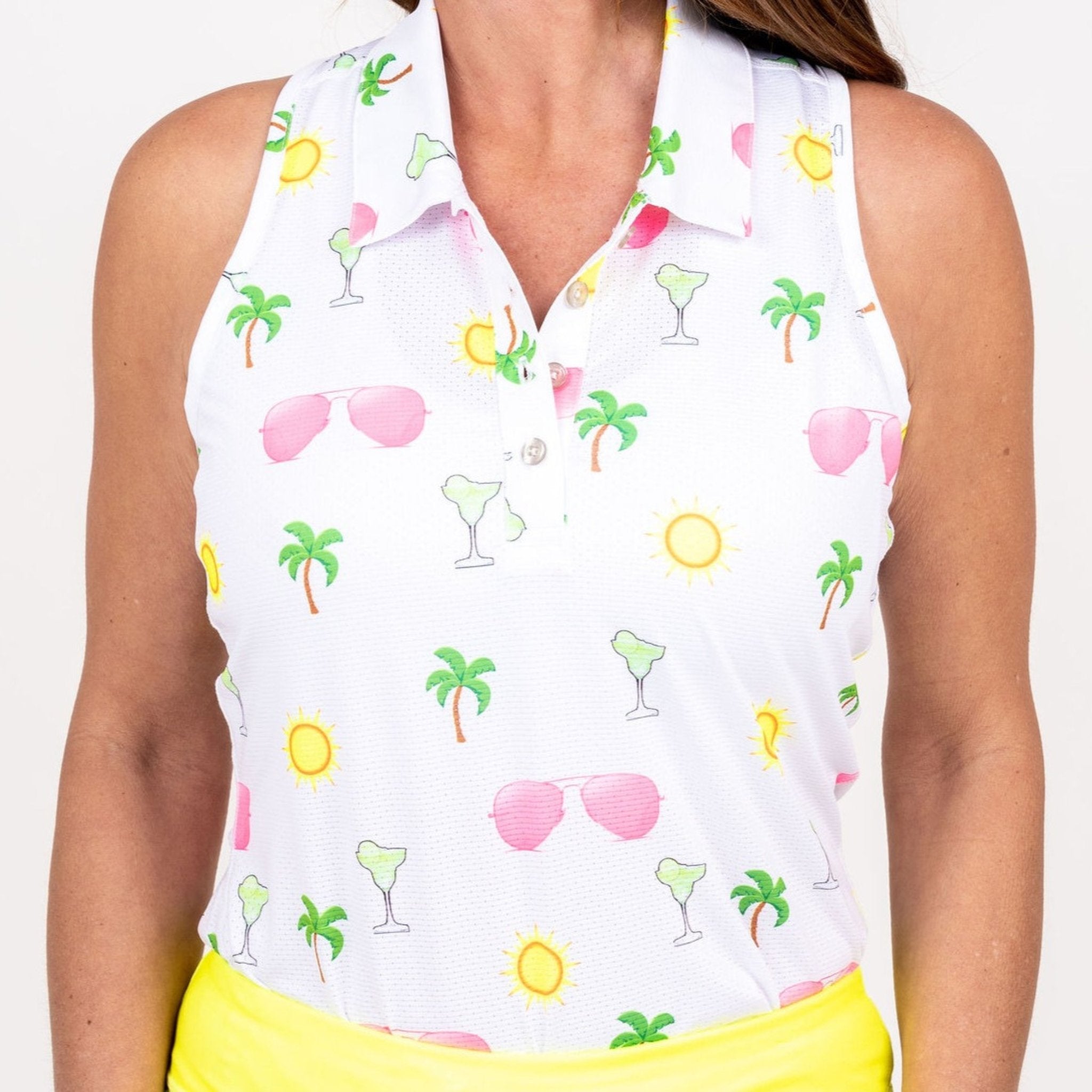 Racerback Golf Shirt - Beach Party - Fairway Fittings
