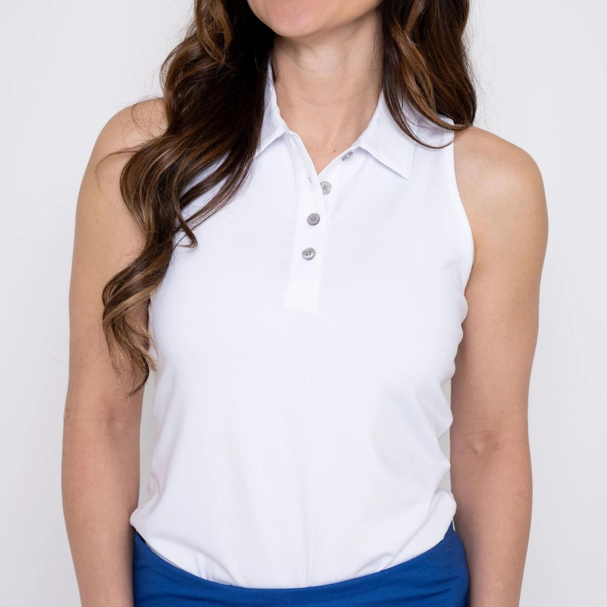 Racerback Golf Shirt - White - Fairway Fittings