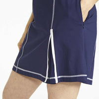 Roll To The Hole Sleeveless Golf Dress - Navy Blue - Fairway Fittings