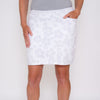 TJ Fairway Skirt 2.0 - White Ghost Hibiscus (Longer length) - Fairway Fittings
