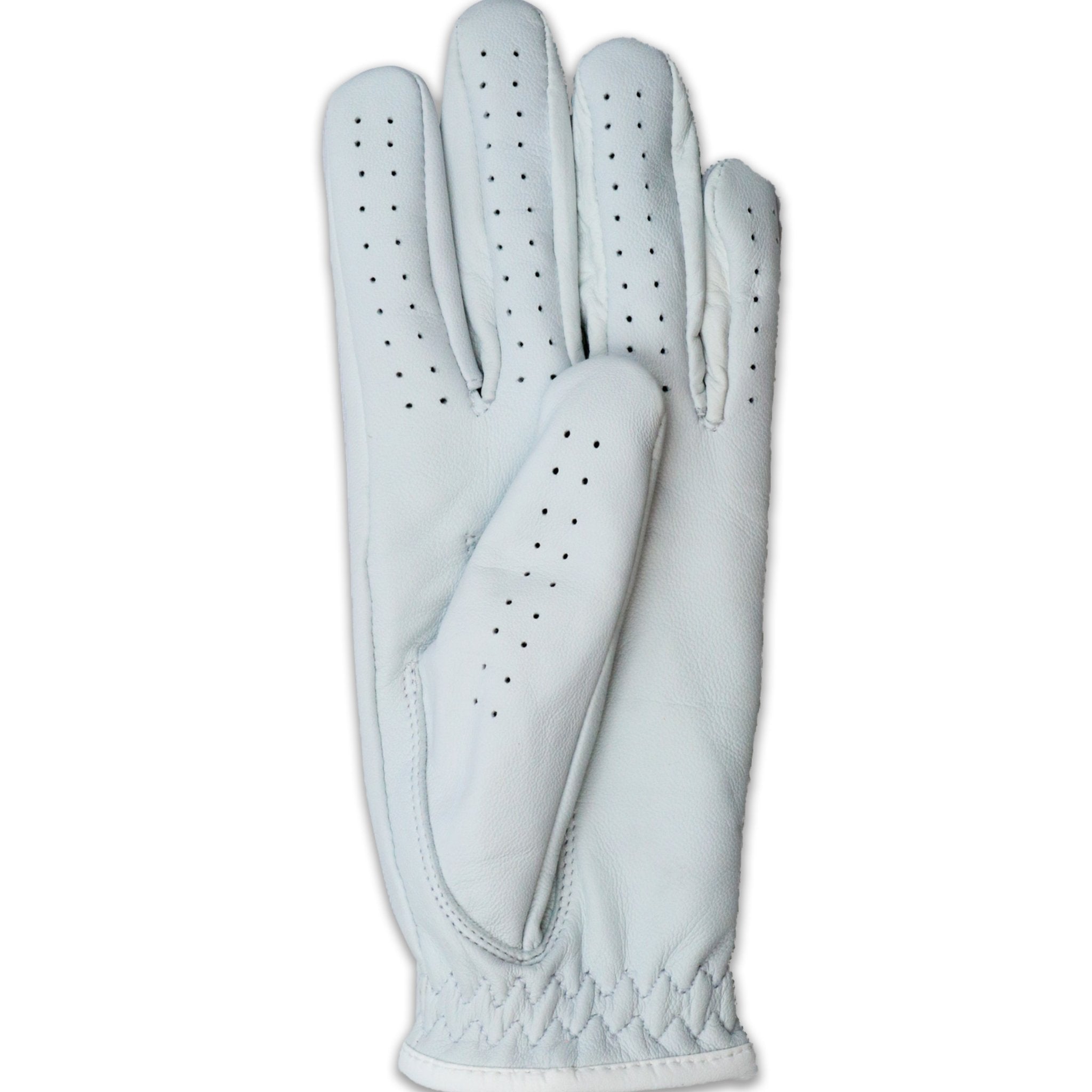 White Golf Glove